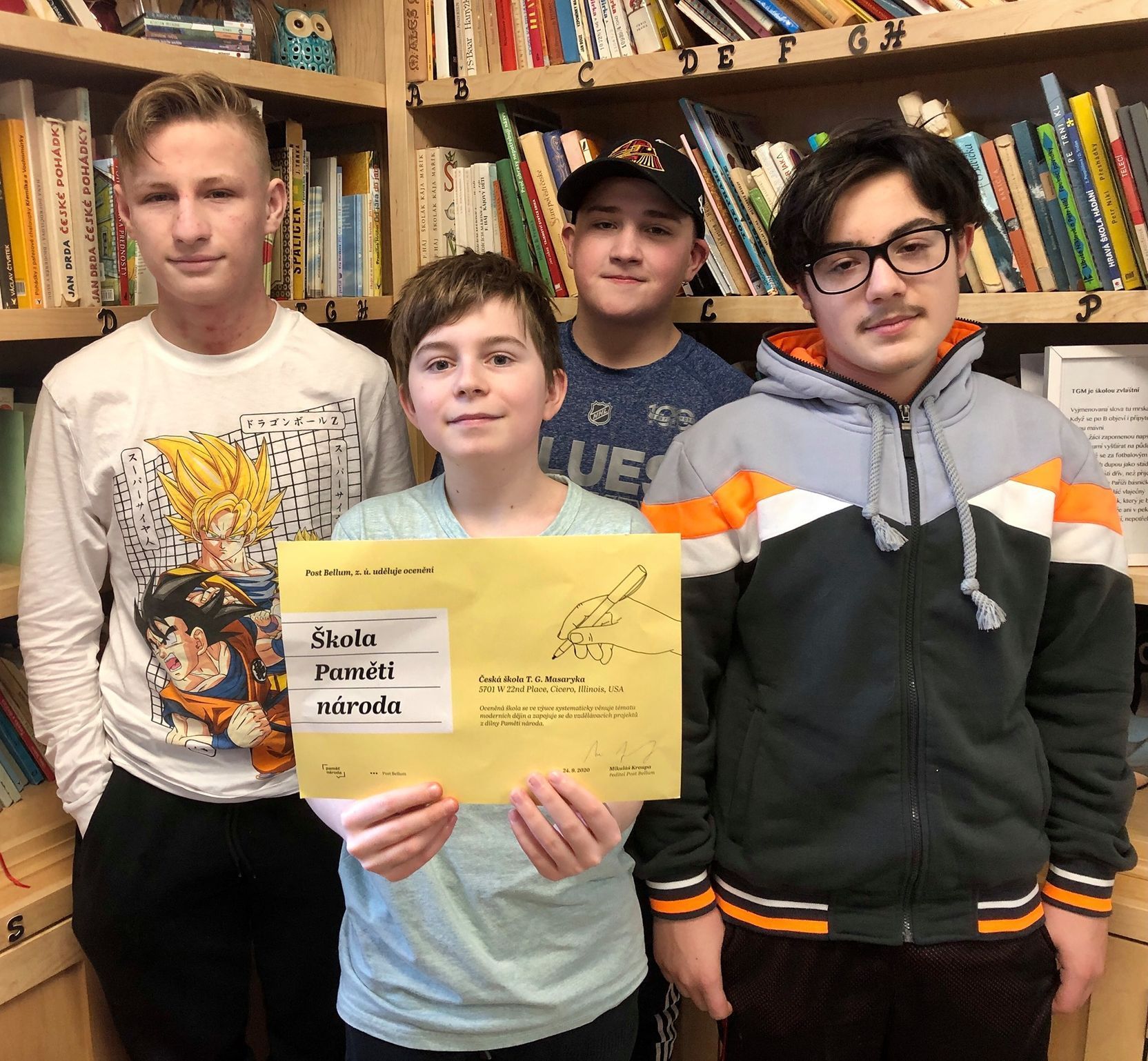 Česko škola  TGM v Chicagu - Klára Moldová