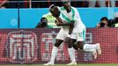 Sadio Mane slaví gól v zápase Japonsko - Senegal na MS 2018