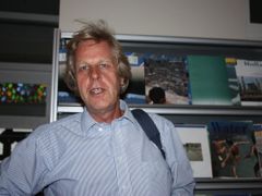 Tajemník nizozemské ambasády Job Kleijn, který má na starosti vodohospodářské projekty 
