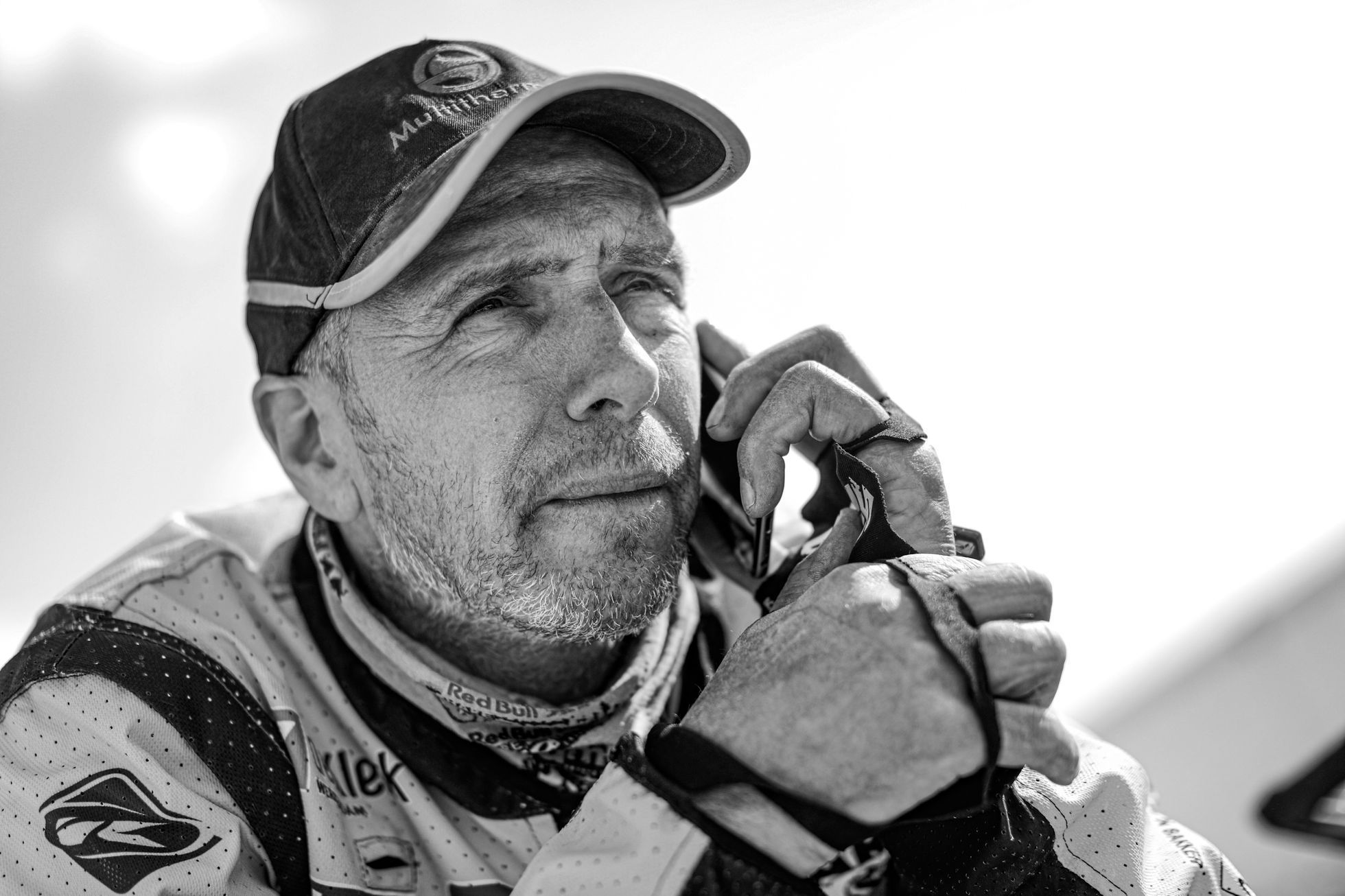 Motocyklista Edwin Straver na Rallye Dakar 2020