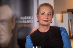 Tvář ruské exilové opozice? Vdova po nejznámějším kritikovi Putina promluvila v Praze