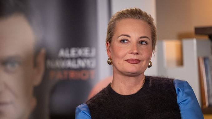 Julija Navalná v Knihovně Václava Havla, 26. 11. 2025