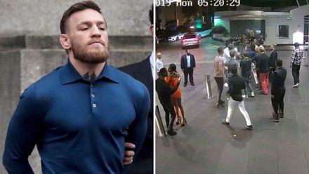 McGregor rozšlapal fanouškovi telefon. Policie zveřejnila záběry Conorova výtržnictví