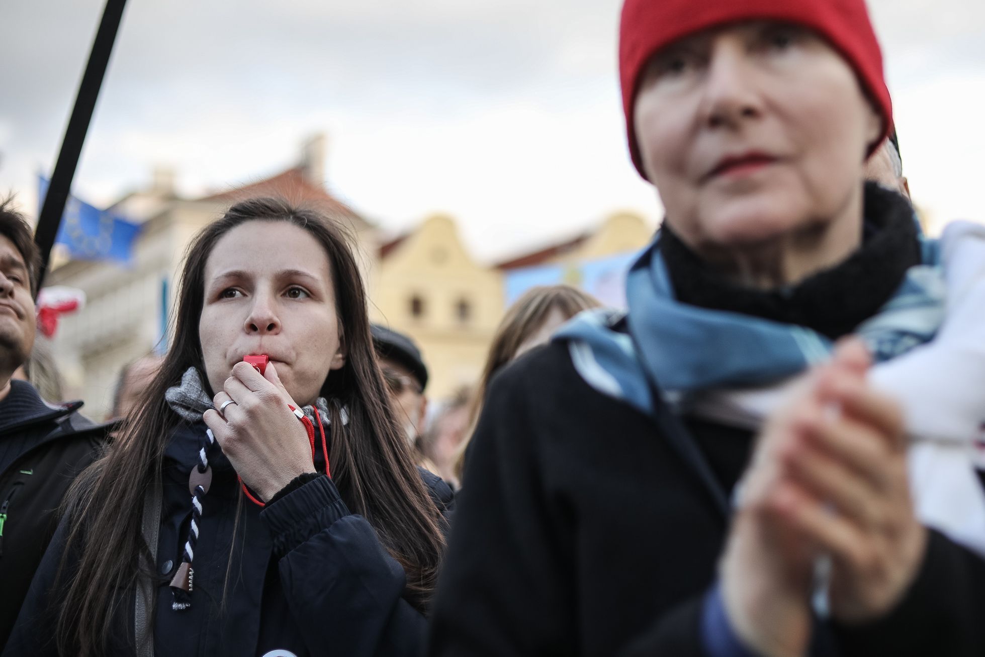 Třetí demonstrace proti Benešové a Babišovi a za spravedlivou justici, Staroměstské náměstí, Praha