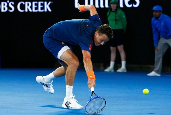 Tomáš Berdych vs. Roger Federer, Australian Open