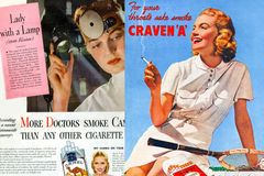 "Jste vyhořelí? Tak si zapalte." Reklamy na cigarety využívaly lékaře i těhotné ženy