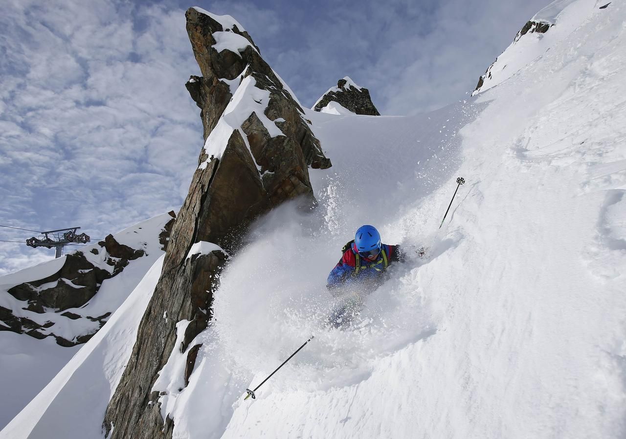 Fotogalerie: Freeride lyžování v Rakousku