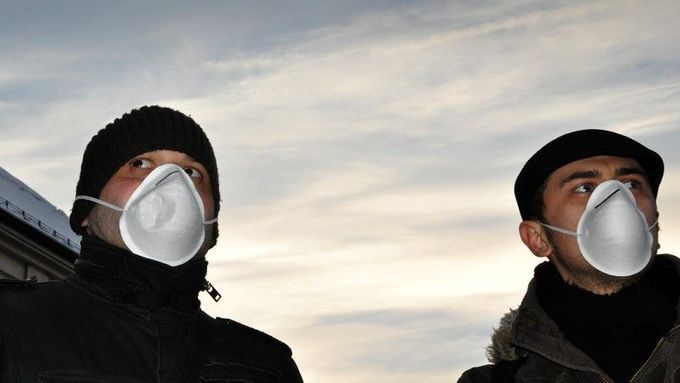 Ilustrační snímek. (Z protestů proti ostravskému ovzduší v roce 2010).