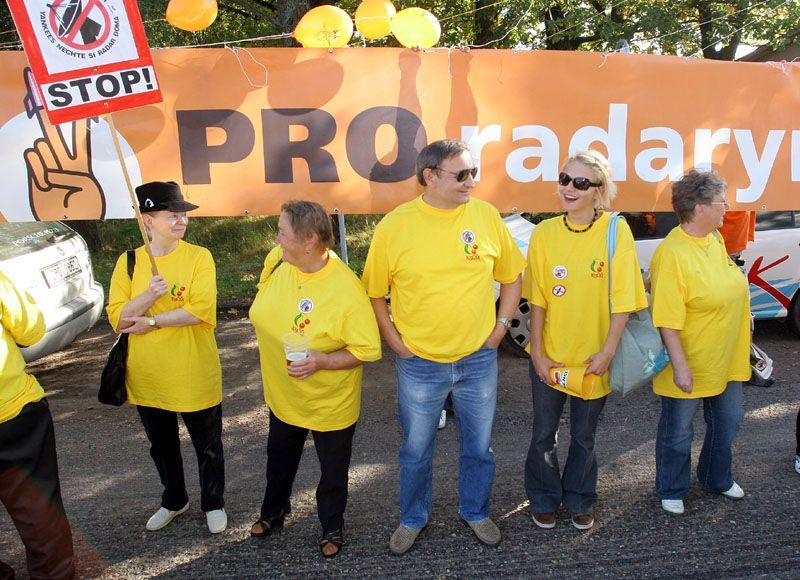 Pro a proti radaru v Míšově