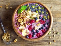 smoothie bowl, zena