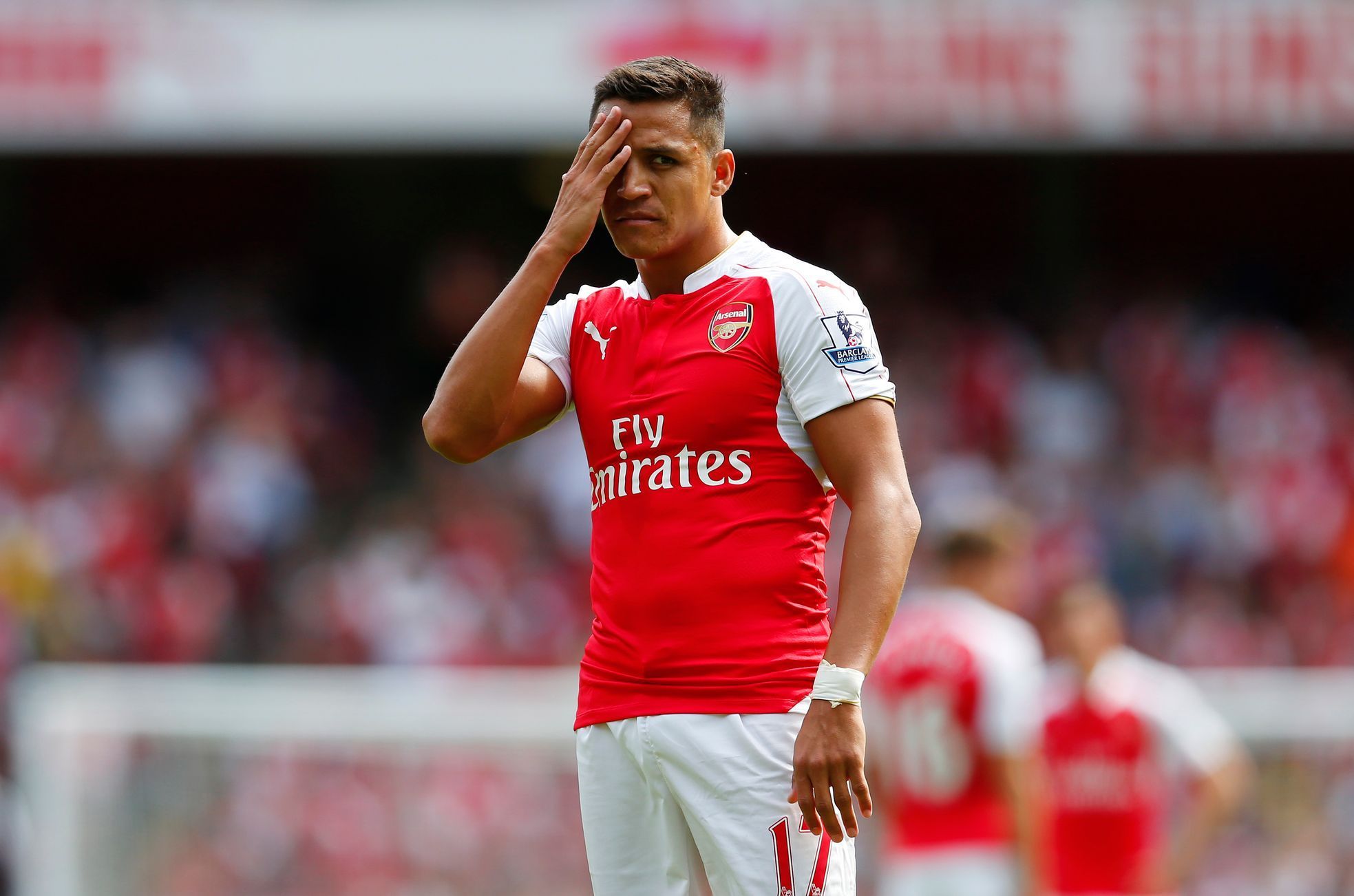 PL, Arsenal-West Ham: smutný Alexis Sánchez