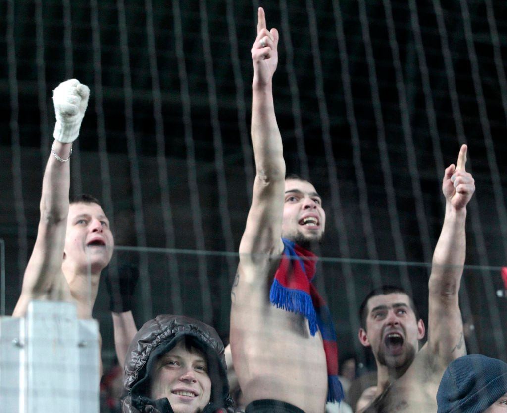 Fanoušci CSKA Moskva