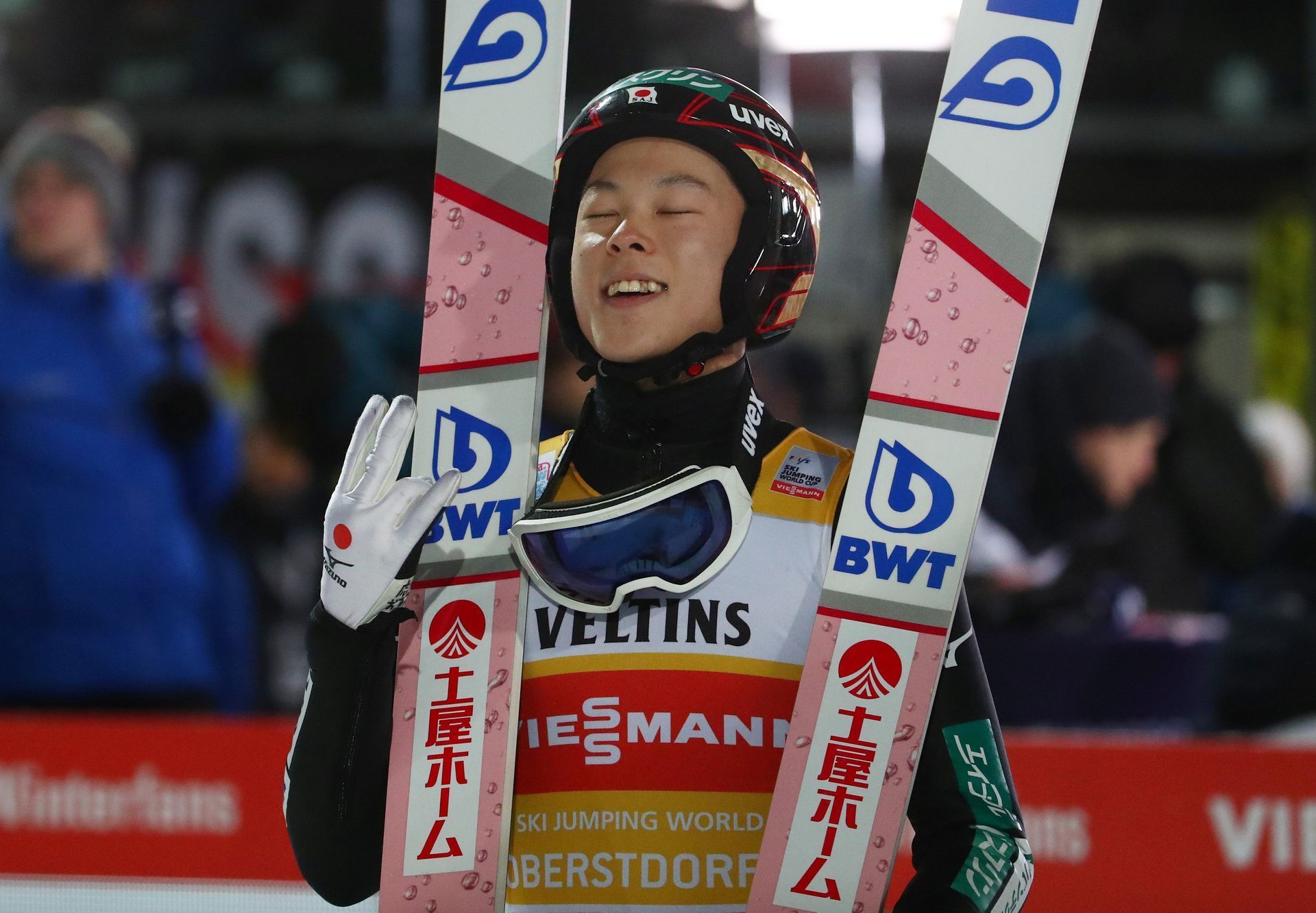 skoky na lyžích, Turné čtyř můstků 2018/2019, vítěz z Oberstdorfu Rjoju Kobajaši