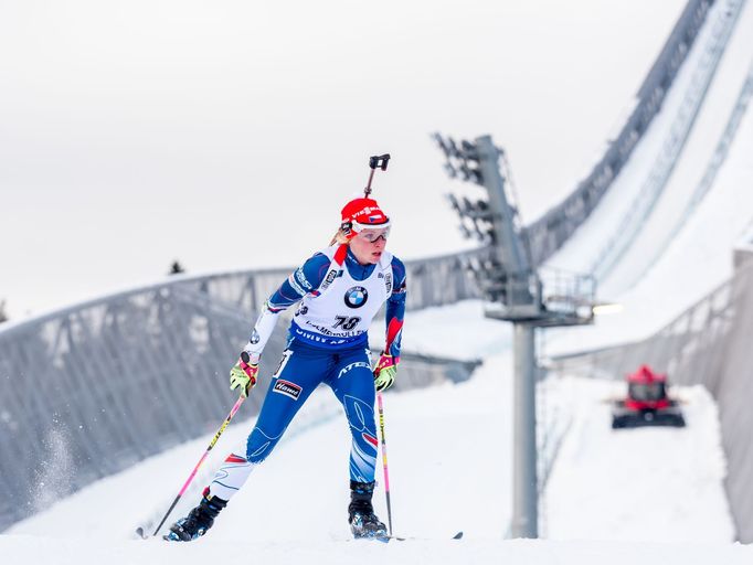 biatlon, SP 2017/2018, Oslo, Markéta Davidová