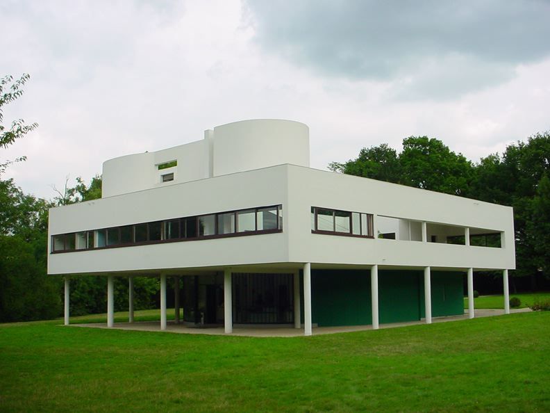 Villa Savoye in Poissy, Le Corbusier