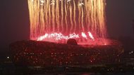 Během generálky na zahajovací ceremoniál OH došlo i na megalomanský ohňostroj.