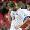 Fotbal, kvalifikace MS, Česko - Arménie: Jaroslav Plašil - Yura Movsisyan