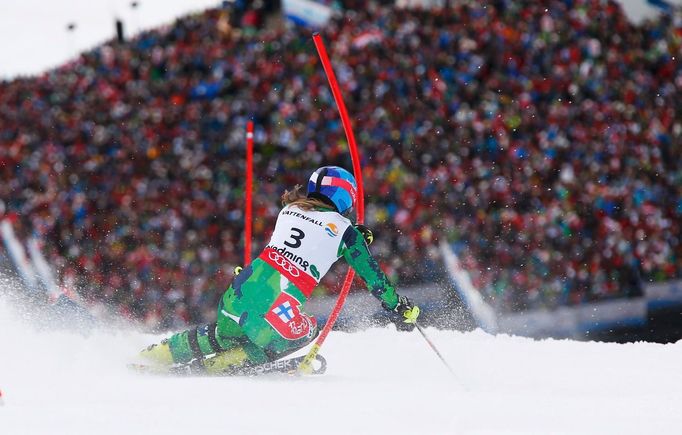 MS ve sjezodvém lyžování 2013, slalom: Tanja Poutiainenová