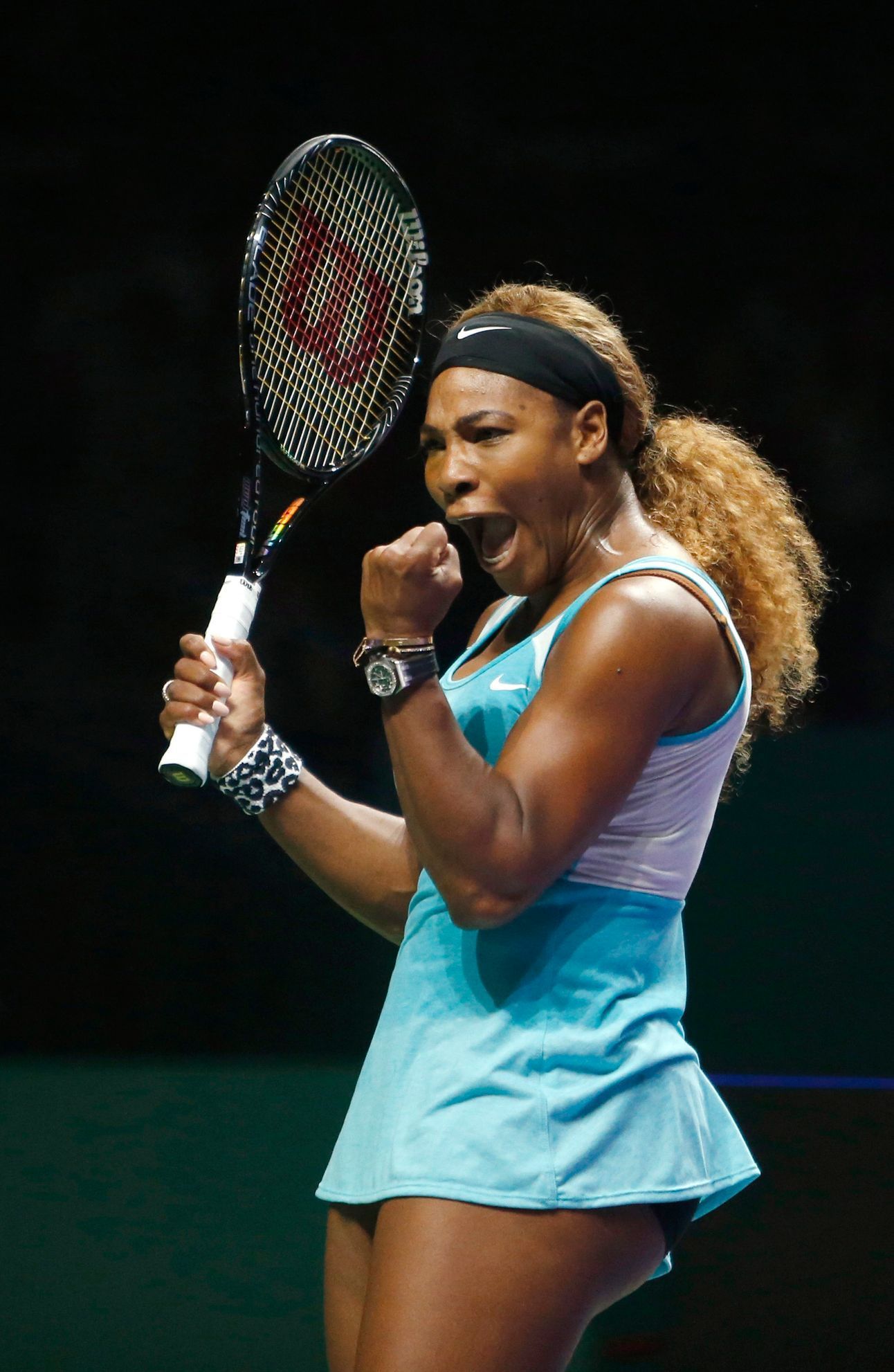 Serena Williamsová slaví první vítězství na Turnaji mistryň 2014