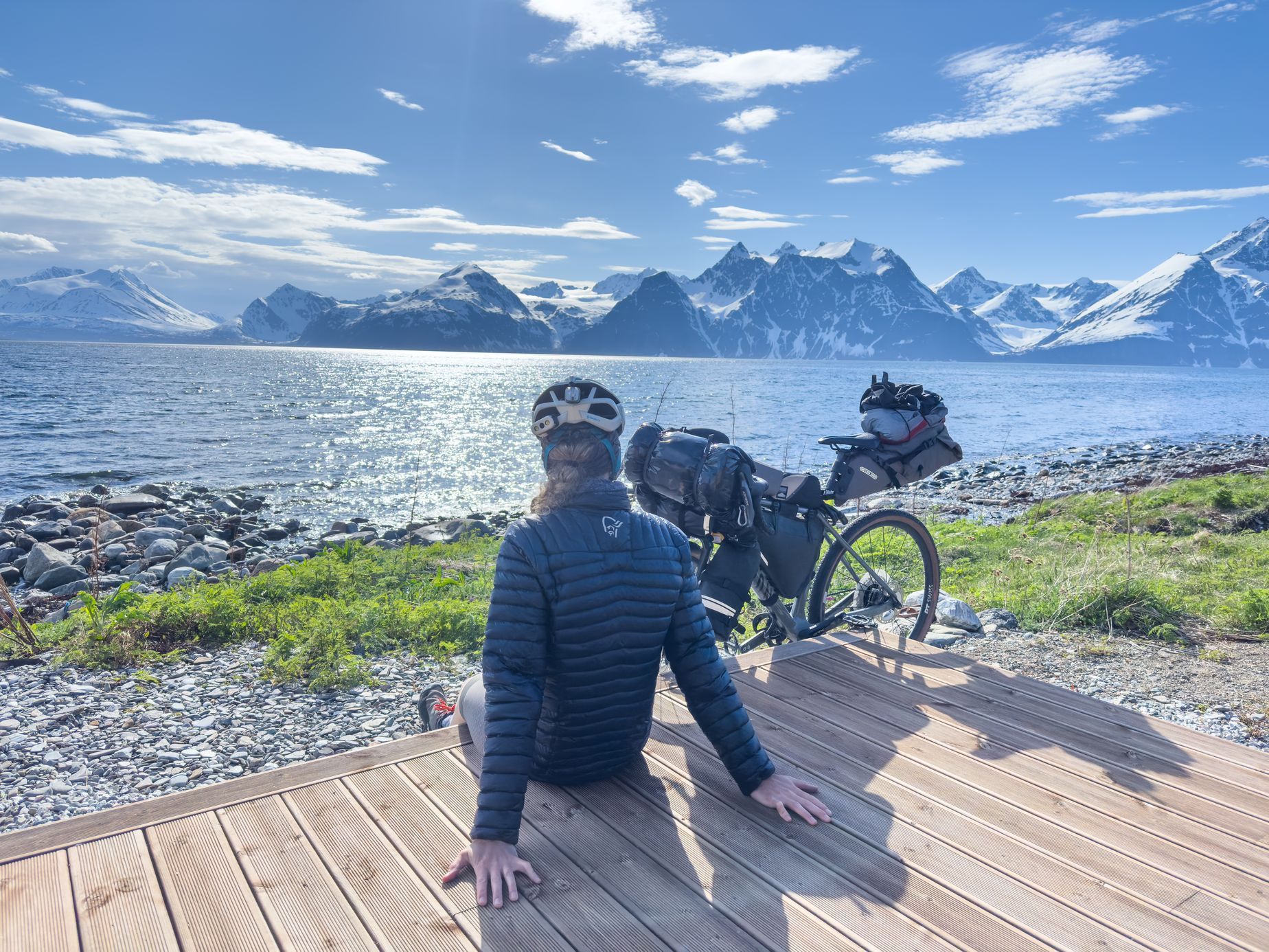 all ride girl, cestování, cyklistka, cyklistika, příběh