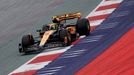 Lando Norris, McLaren v kvalifikaci na VC Rakouska F1 2023