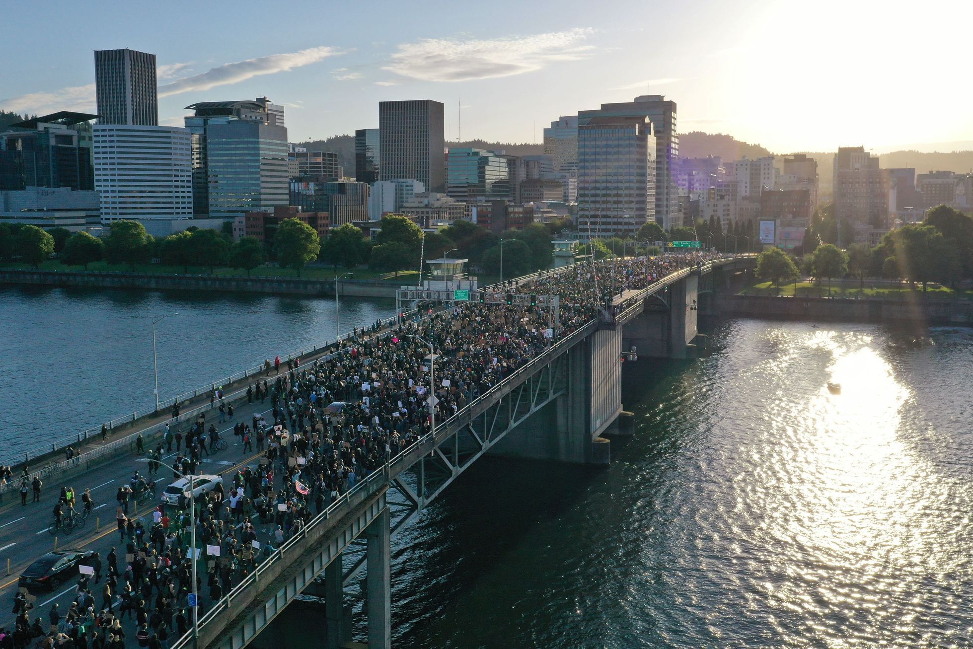 Protesty v Portlandu