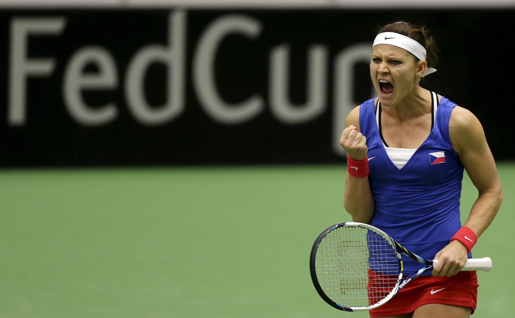 Fed Cup, ČR-Francie Lucie Šafářová