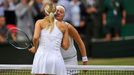 Petra Kvitová ve Wimbledonu 2011. Tady dosáhla zatím svůj největší úspěch v kariéře