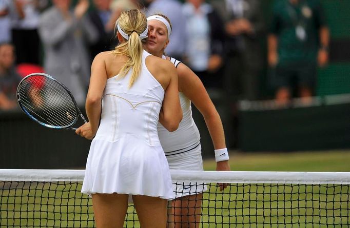 Petra Kvitová ve Wimbledonu 2011. Tady dosáhla zatím svůj největší úspěch v kariéře