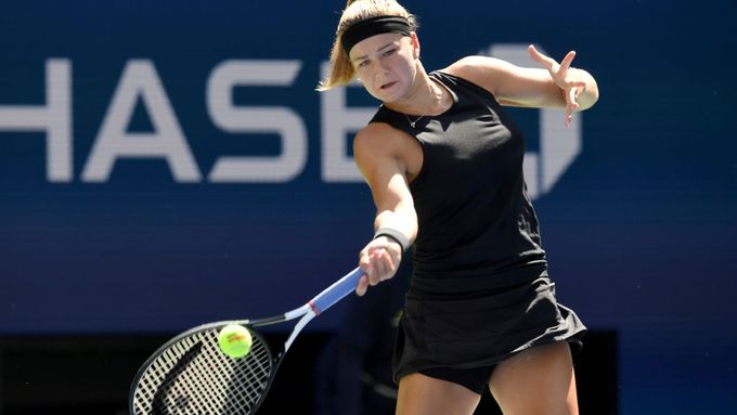 Karolína Muchová na US Open 2019.