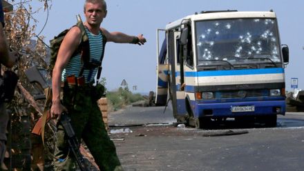 Utajená nemocnice léčí raněné separatisty. Stojí v Rusku