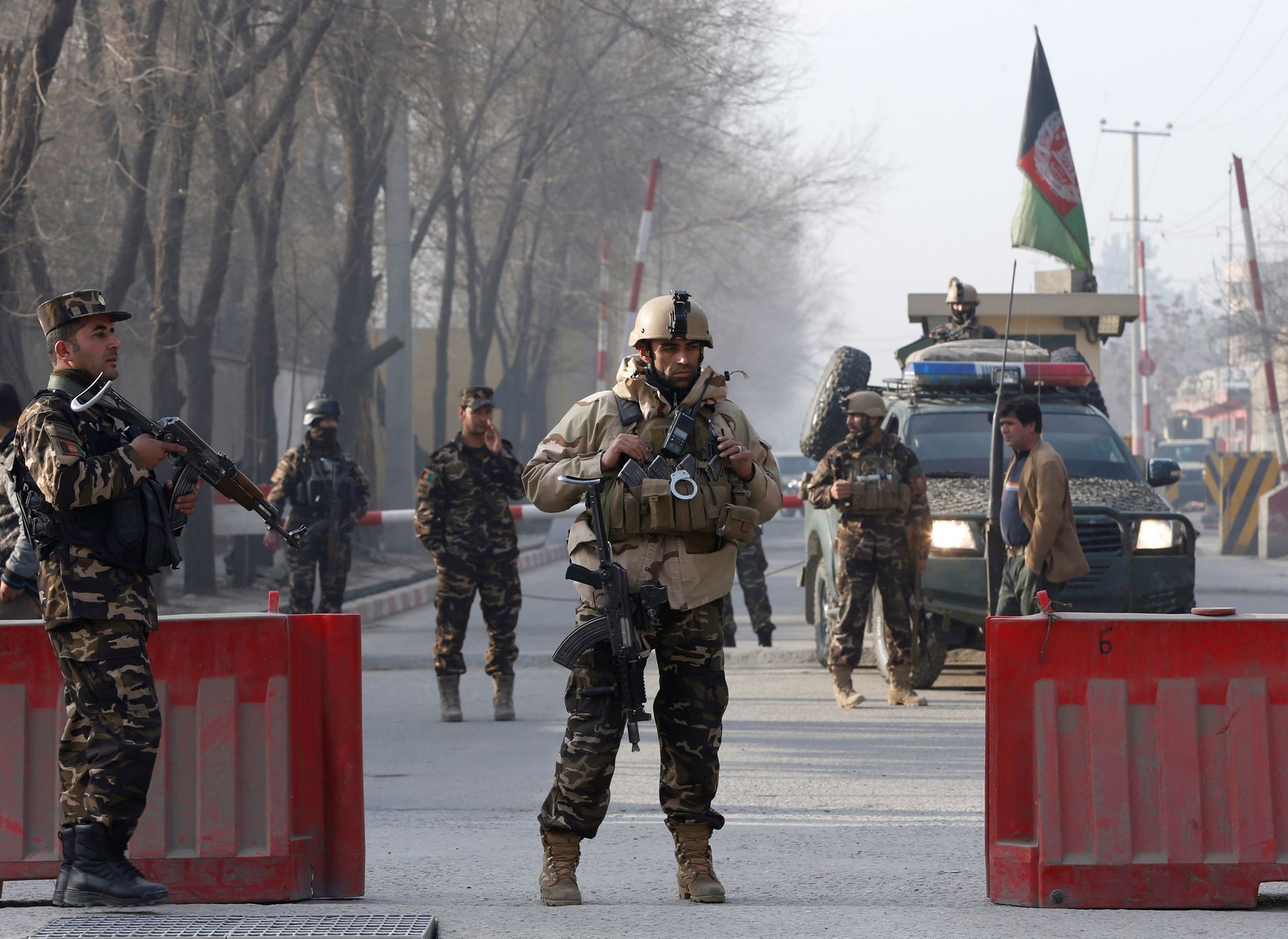 Útok na tajné služby, Kábul