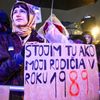 Slovensko, Bratislava, 17. listopad, demonstrace, Fico