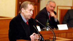 Václav Havel v senátu