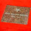 Slavia-Celtic Glasgow: čestná plaketa Johna Williama Maddena