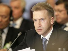 Ruský vicepremiér Igor Šuvalov.