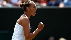 Karolína Plíšková v prvním kole Wimbledonu 2019