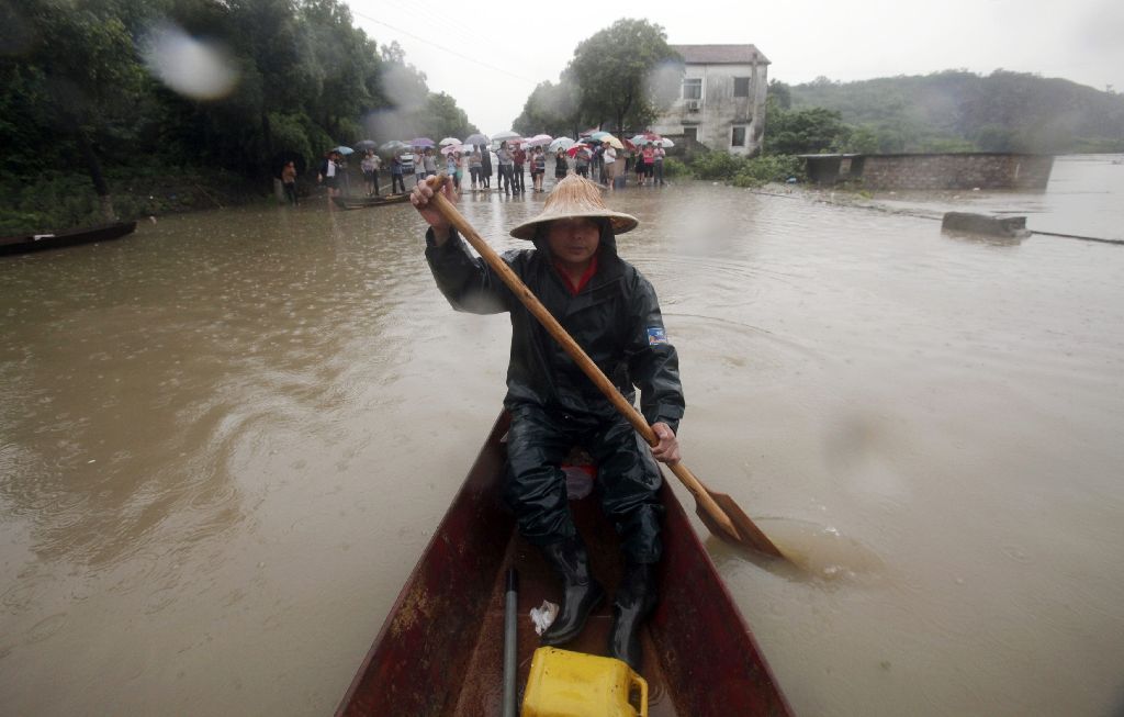 Čínské záplavy