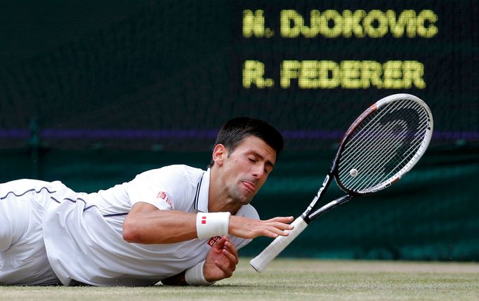 Novak Djokovič na Wimbledonu 2014