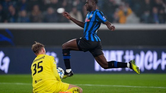 UEFA Champions League - Atalanta Bergamo - Slavia Praha fotbal Jakub Markovič