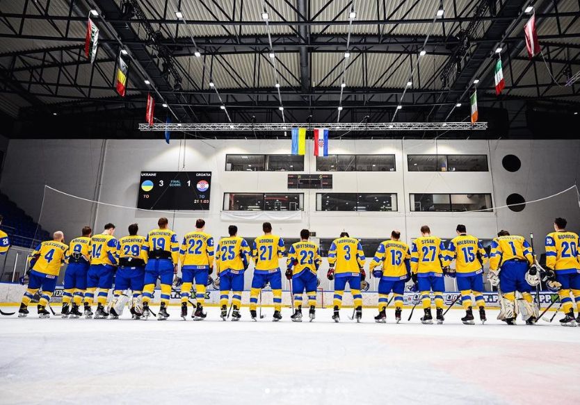 Ukrajinská hokejová reprezentace v přípravě před MS divize IB 2022