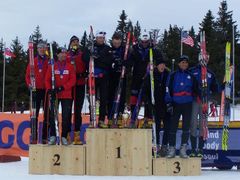 Stupně vítězů na MS 2006: mužské štafety