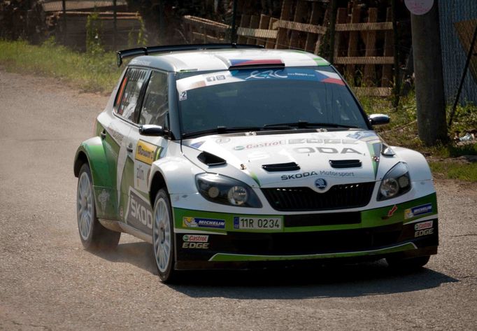 Barum rallye 2013: Jan Kopecký, Škoda Fabia S2000