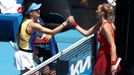 Australian Open 2022, 2. den (Cirsteaová, Kvitová)