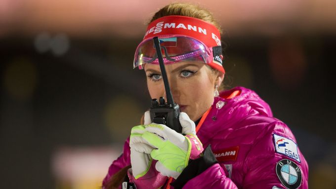 Gabriela Koukalová potvrdila i ve stíhačce, že je českou biatlonovou jedničkou. Nezklamala své fanoušky a v cíli slavila postup o pět míst.