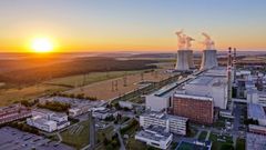 Dukovany, jaderná elektrárna, JE.