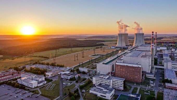Jaderná elektrárna Dukovany, ilustrační foto