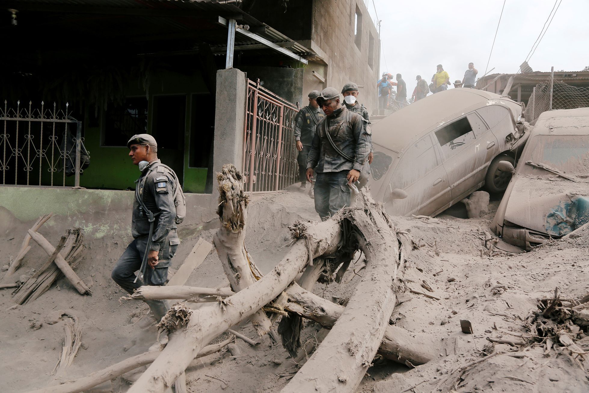 Fotogalerie / Následky po výbuchu sopky v Guatemale / Reuters / 19