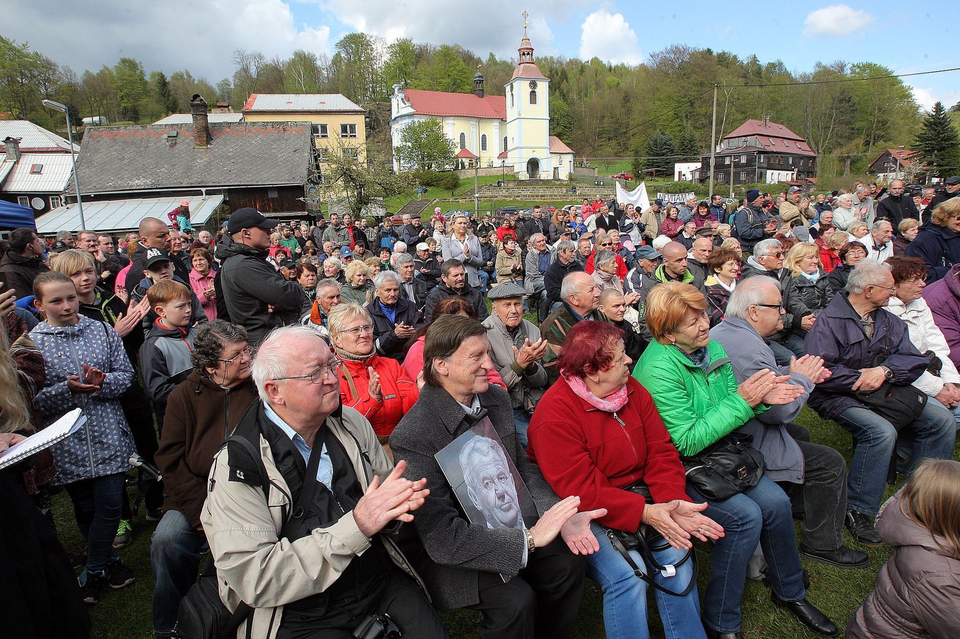 Prezident v obci Prysk