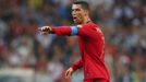 Cristiano Ronaldo v zápase Portugalsko - Španělsko na MS 2018